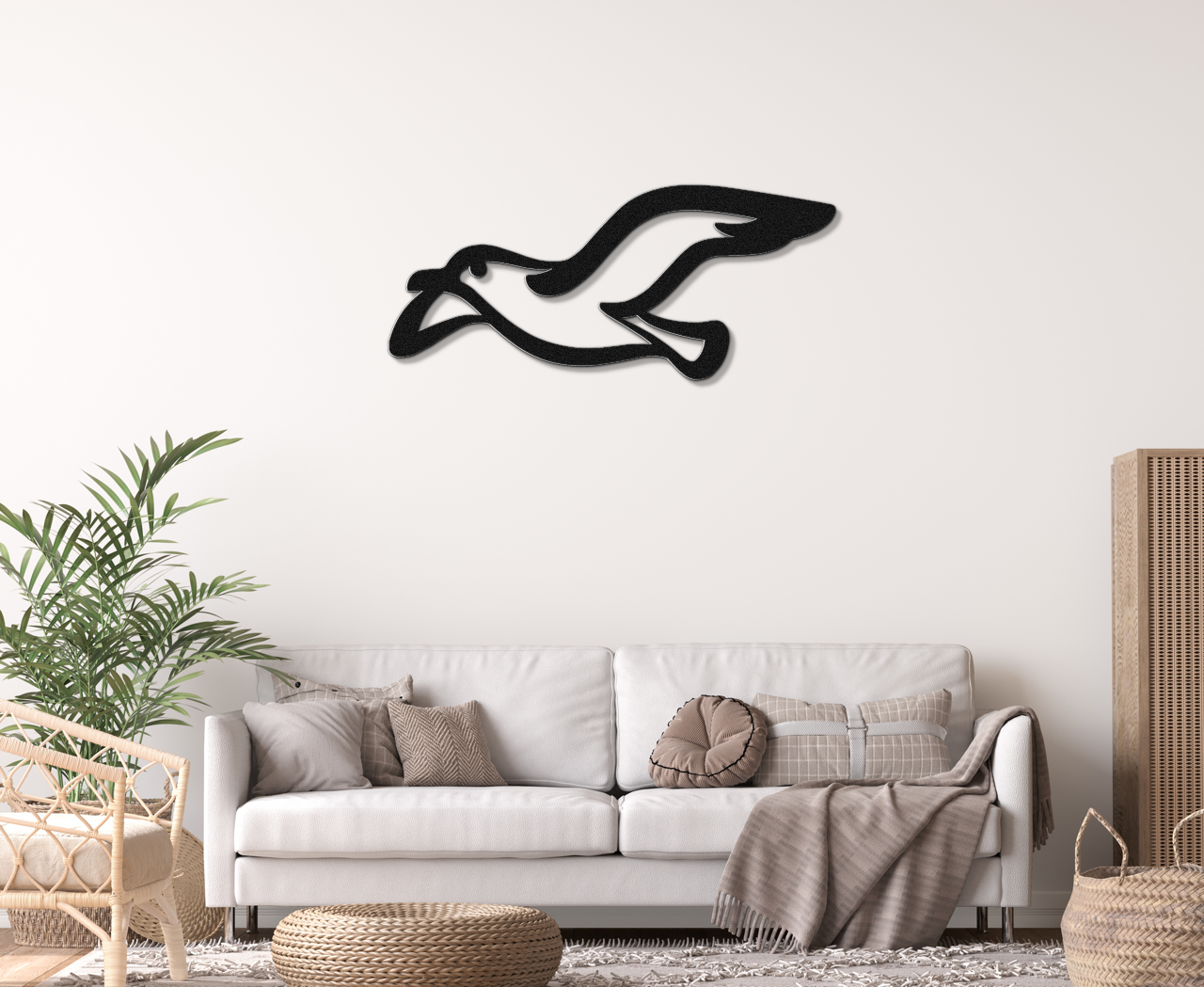 Seagull Metal Wall Art