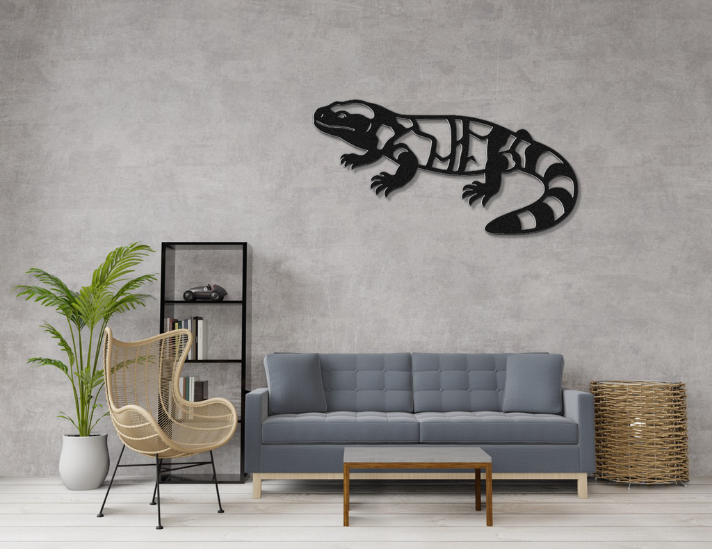 Gila Monster Metal Wall Art