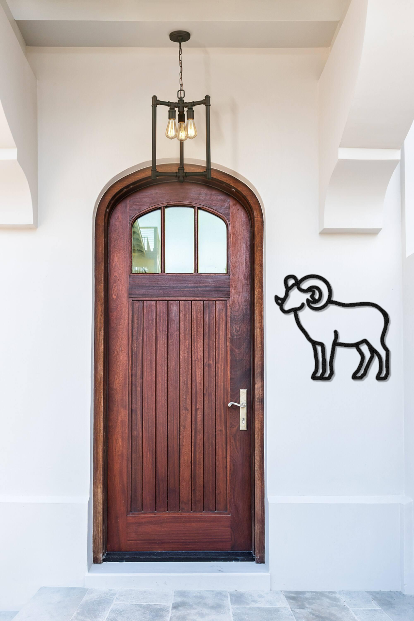 Bighorn Sheep Metal Wall Art