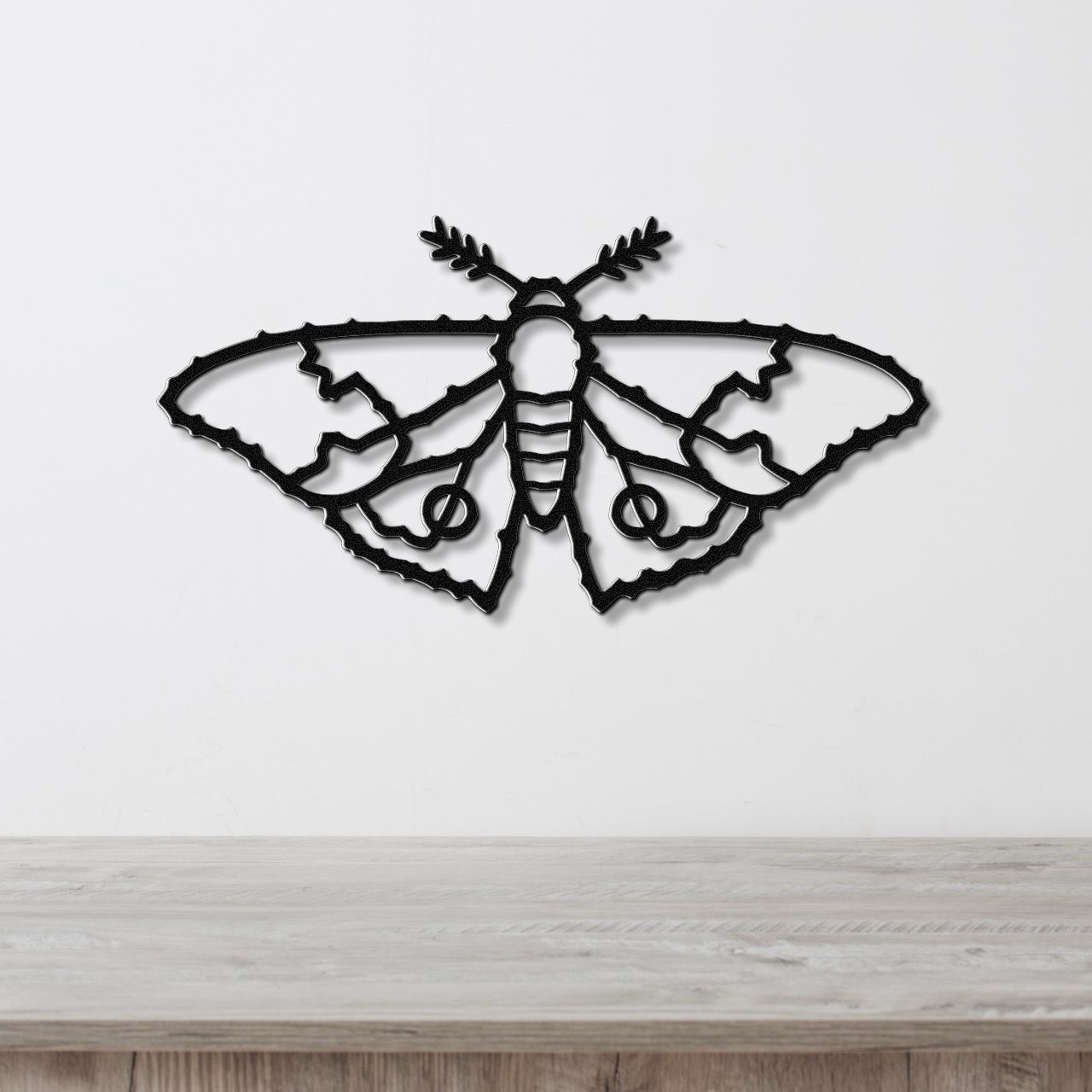 Moth Metal Wall Art