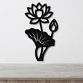 Lotus Water Lily Metal Wall Art