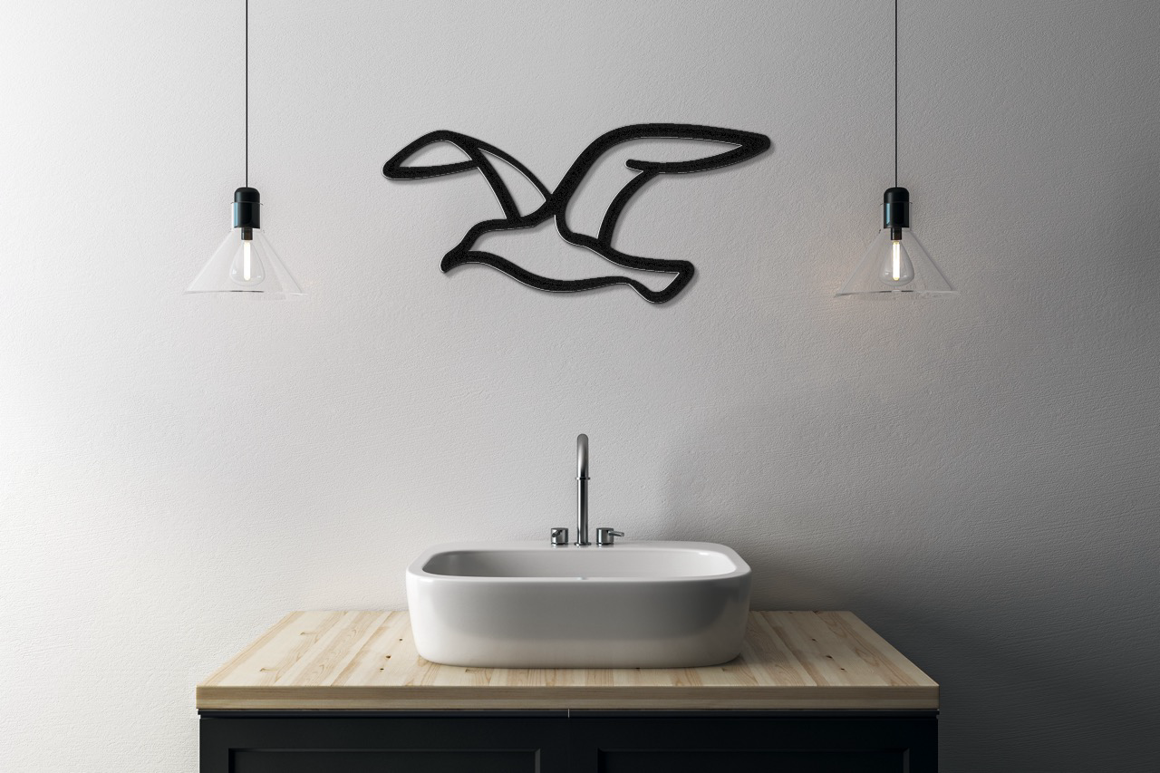 Seagull Metal Wall Art