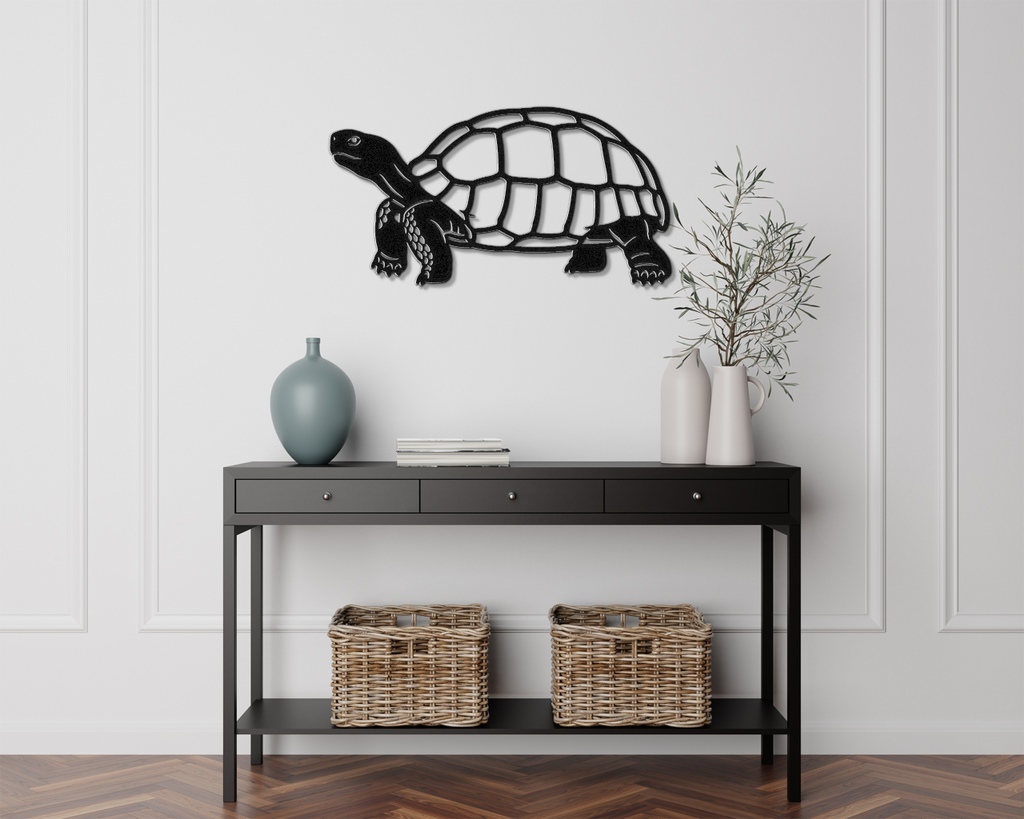 Tortoise Metal Wall Art