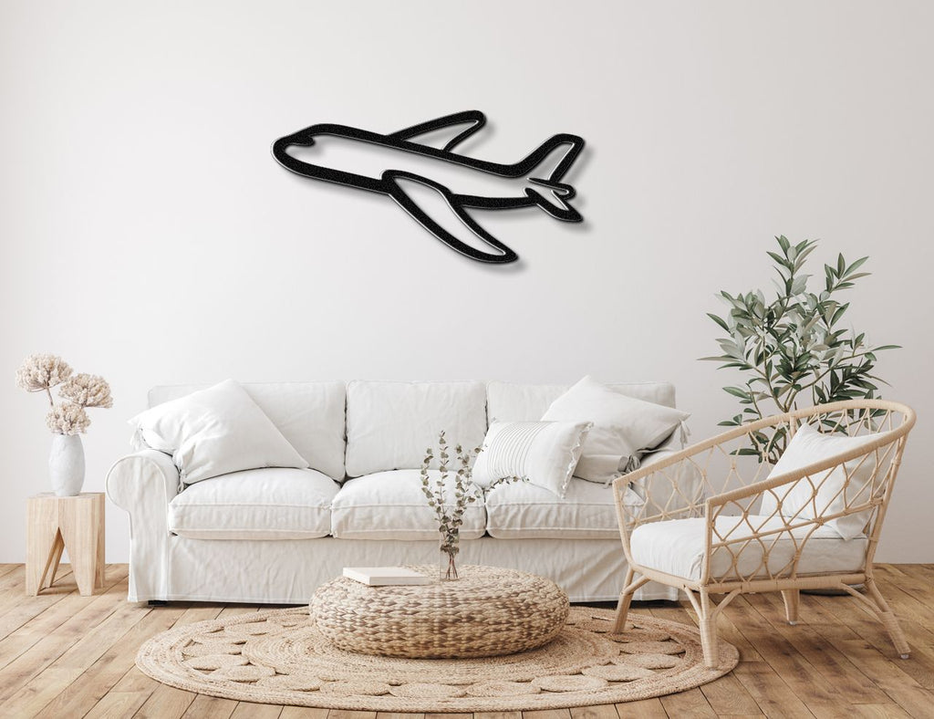 Airplane Metal Wall Art