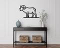 Bighorn Sheep Metal Wall Art