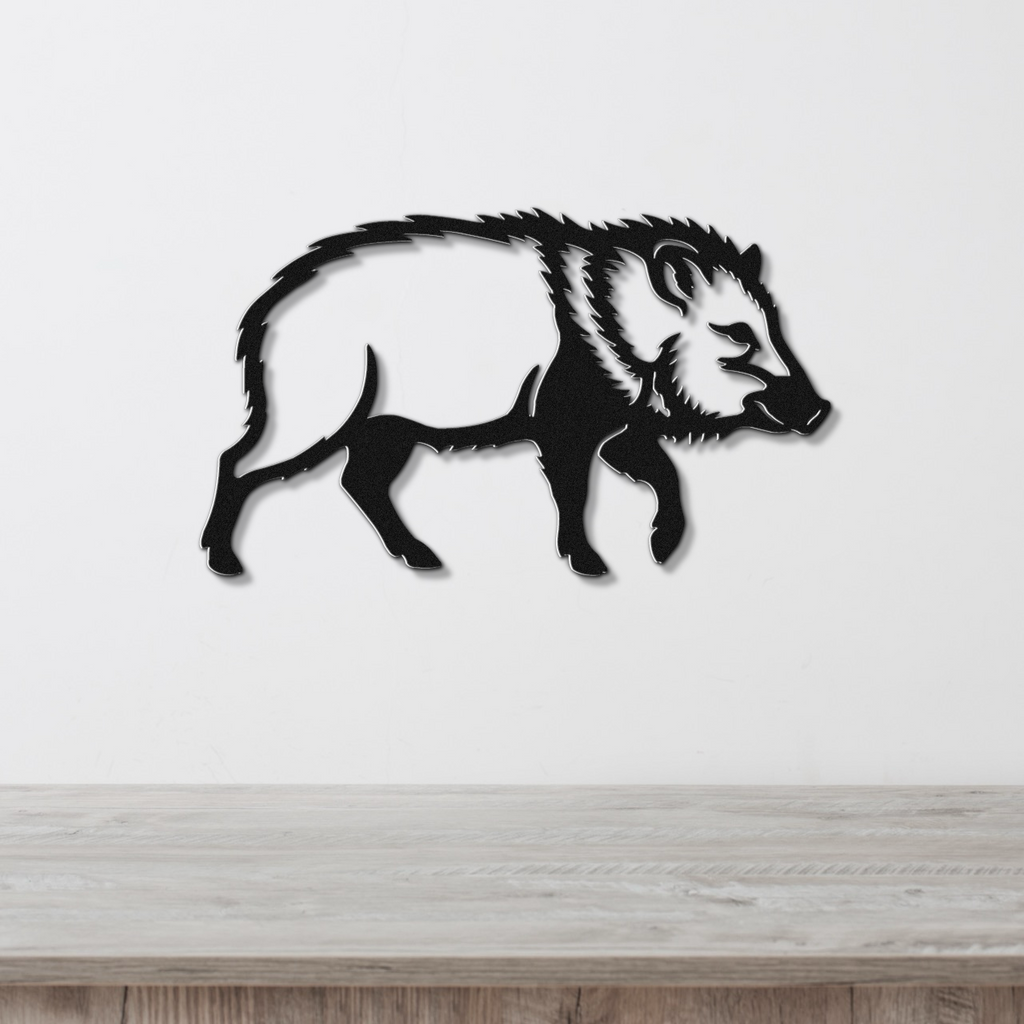 Javelina Metal Wall Art