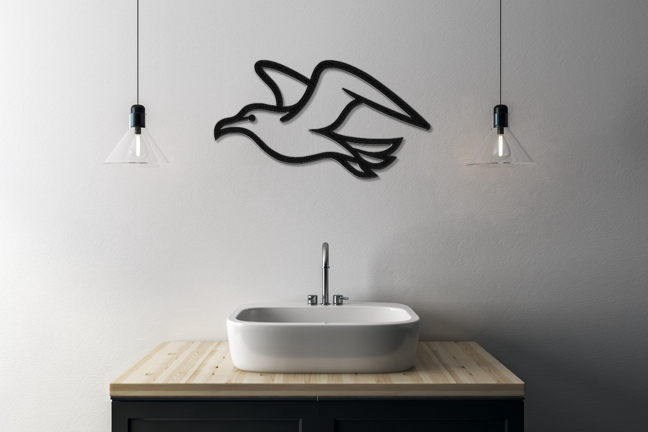 Seagull Metal Wall Art