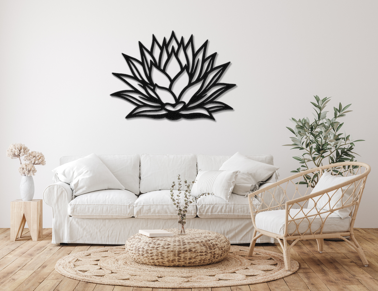 Agave Metal Wall Art