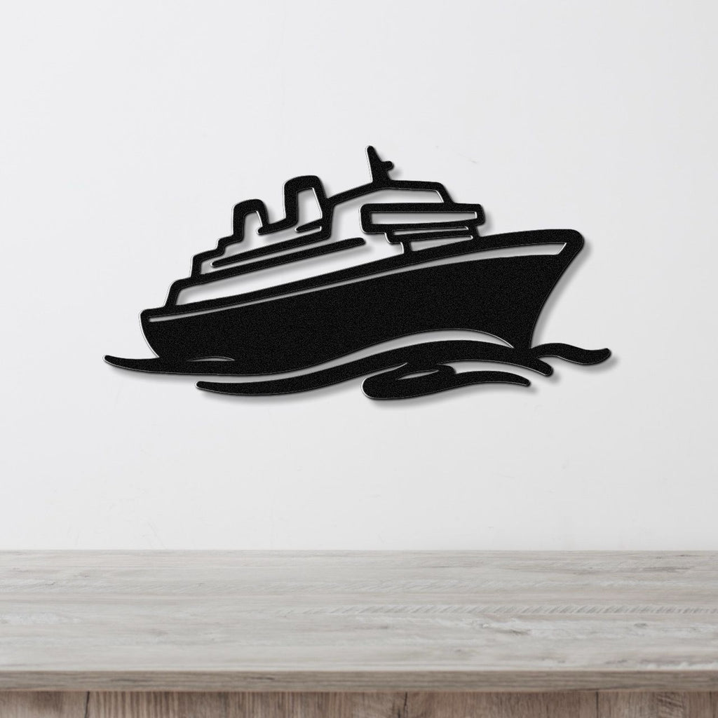 Cruise Ship Metal Wall Art