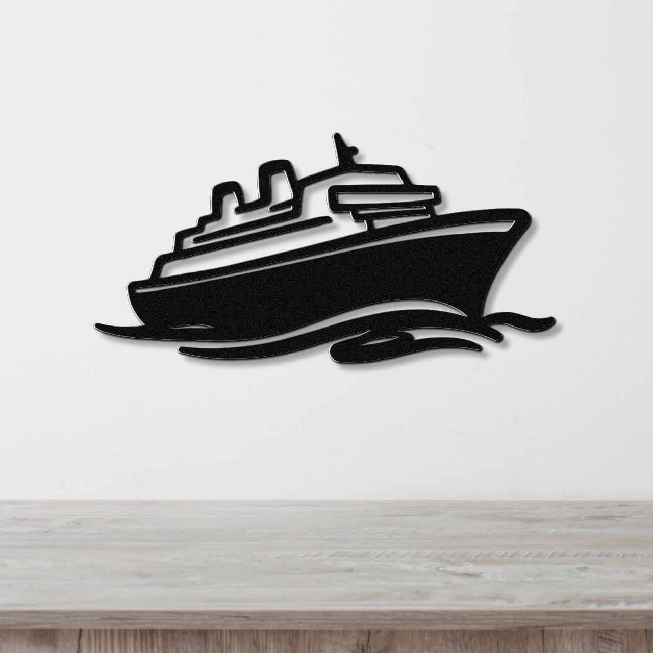 Cruise Ship Metal Wall Art