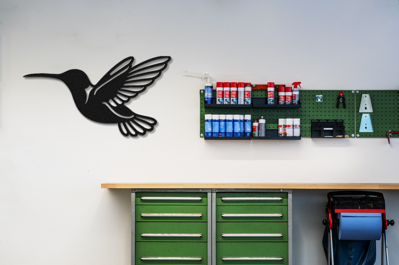 Hummingbird Metal Wall Art