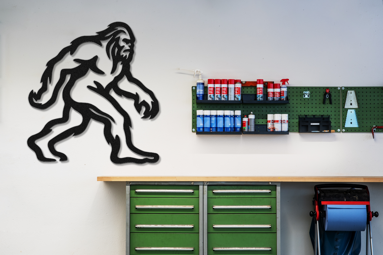 Bigfoot Metal Wall Art