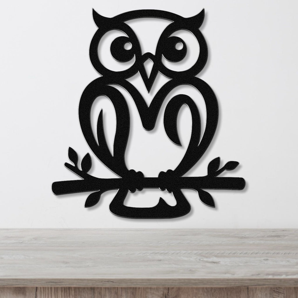 Owl Metal Wall Art
