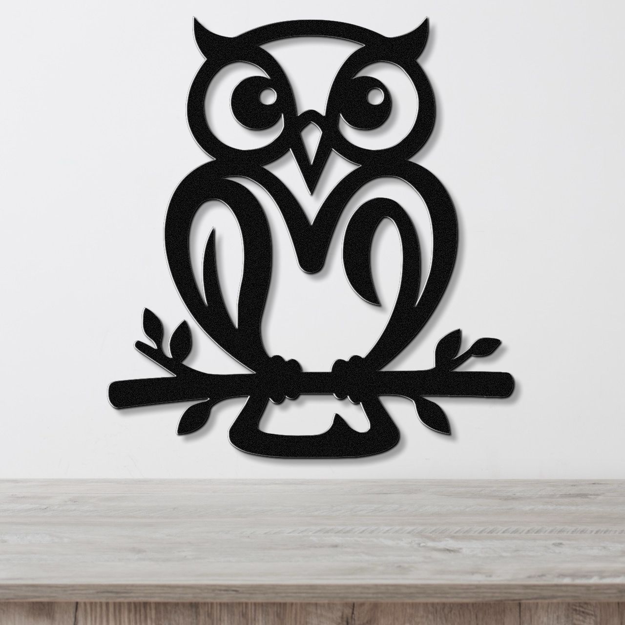 Owl Metal Wall Art