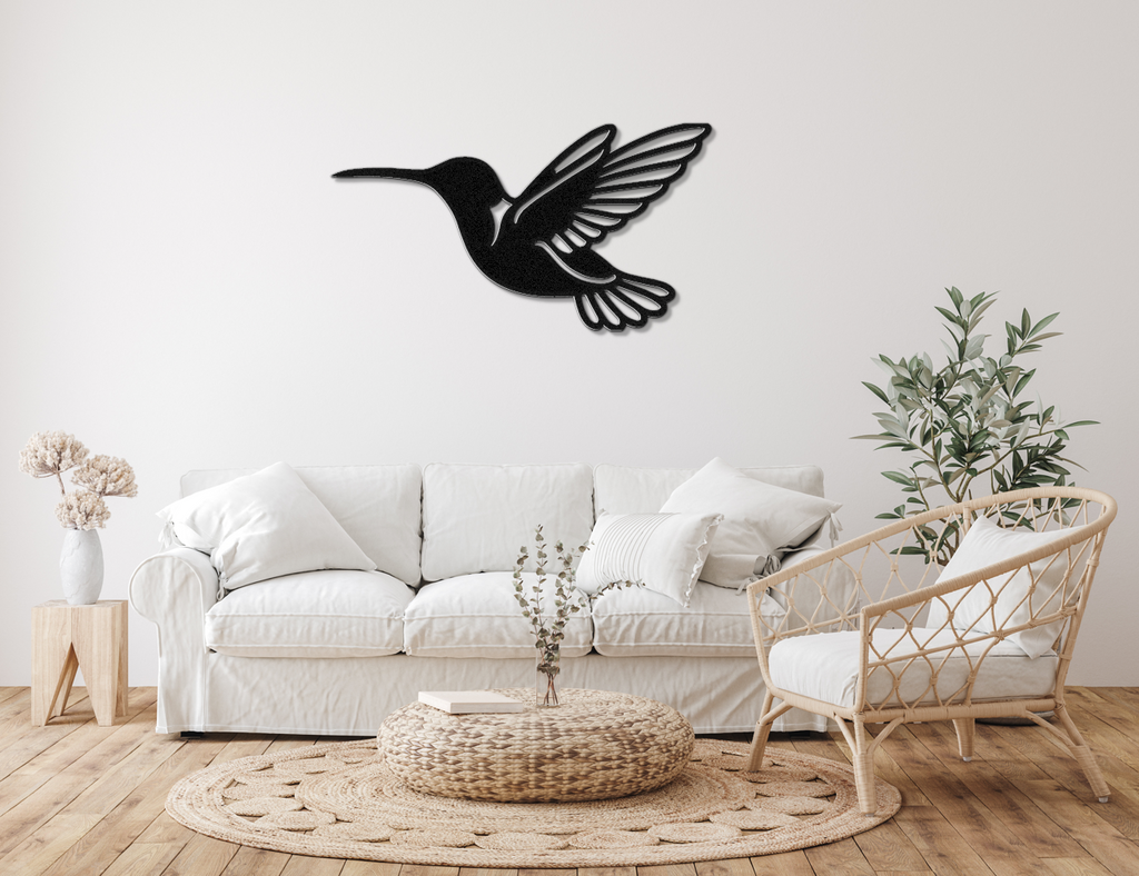 Hummingbird Metal Wall Art