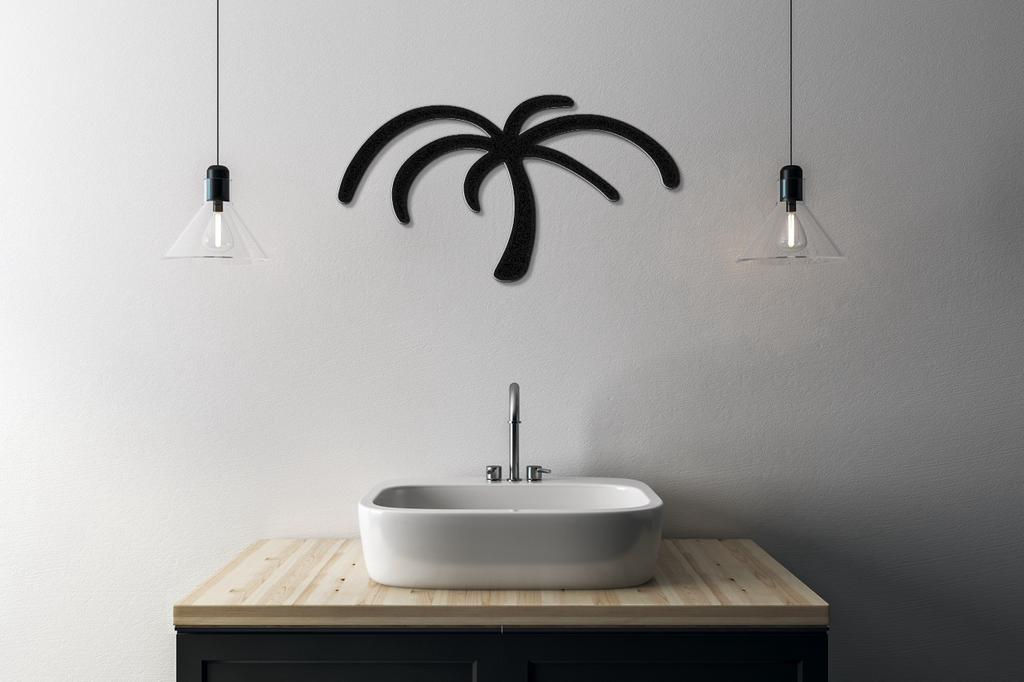 Palm Tree Metal Wall Art