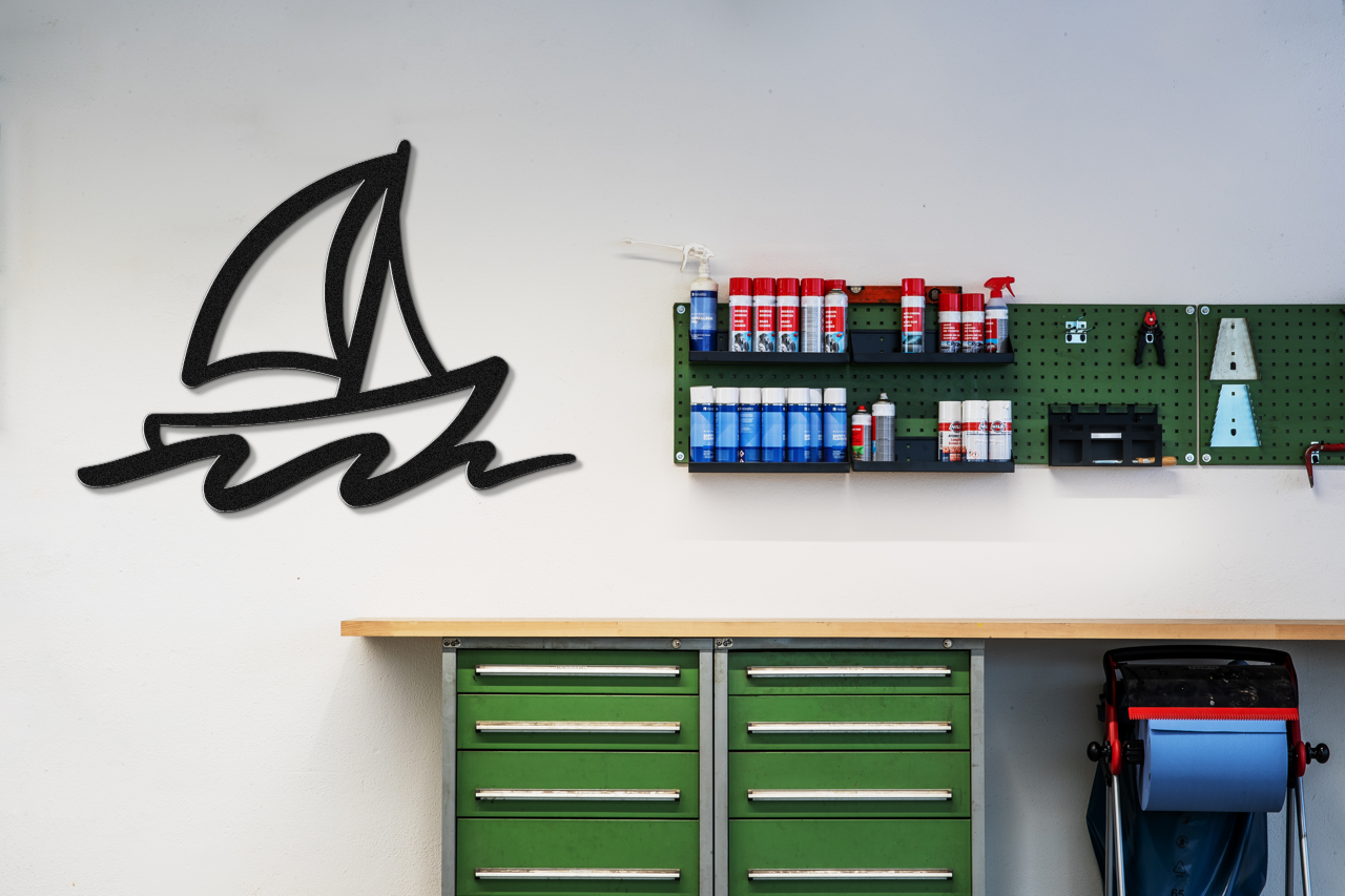 Sailboat Metal Wall Art