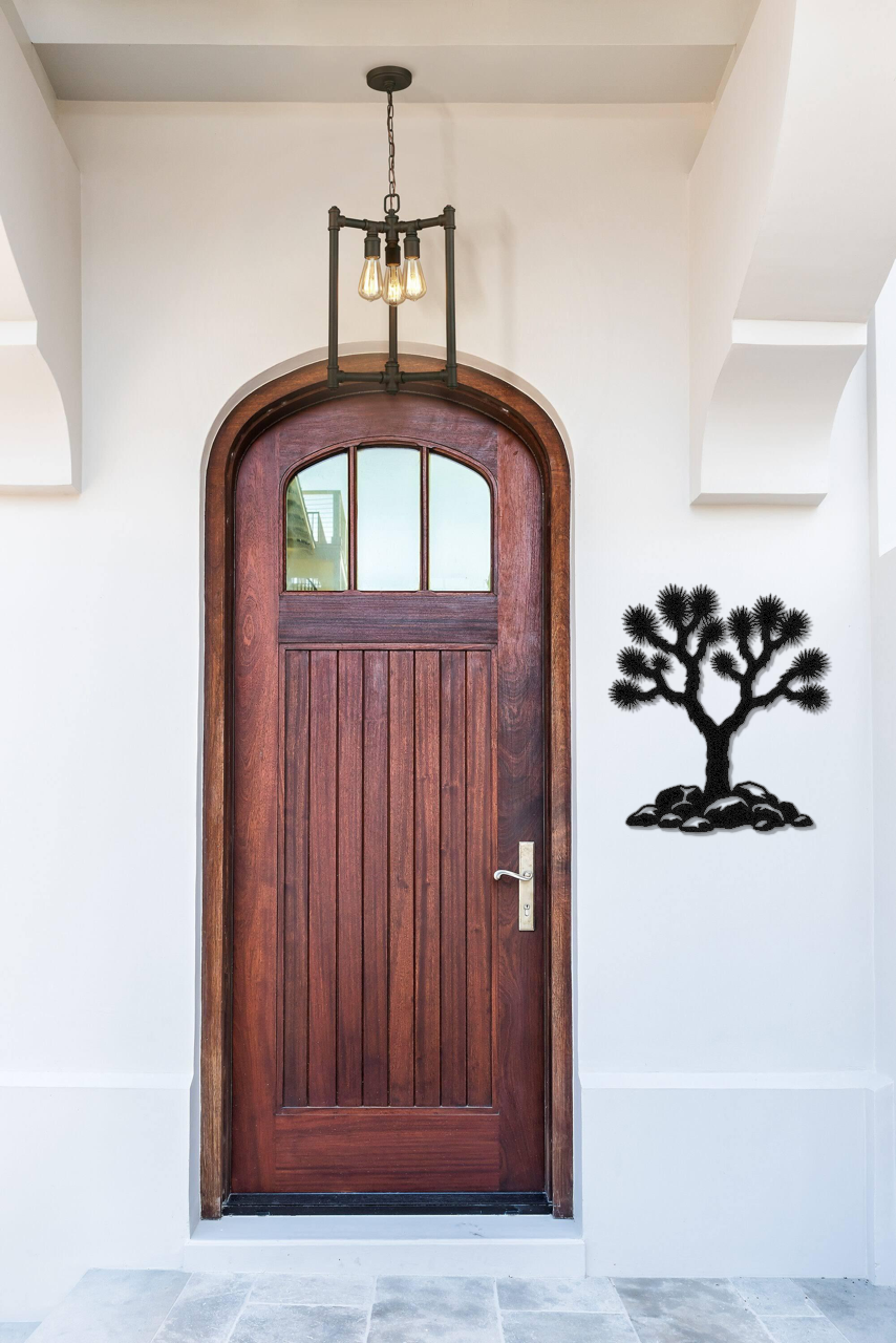 Joshua Tree Silhouette Metal Wall Art