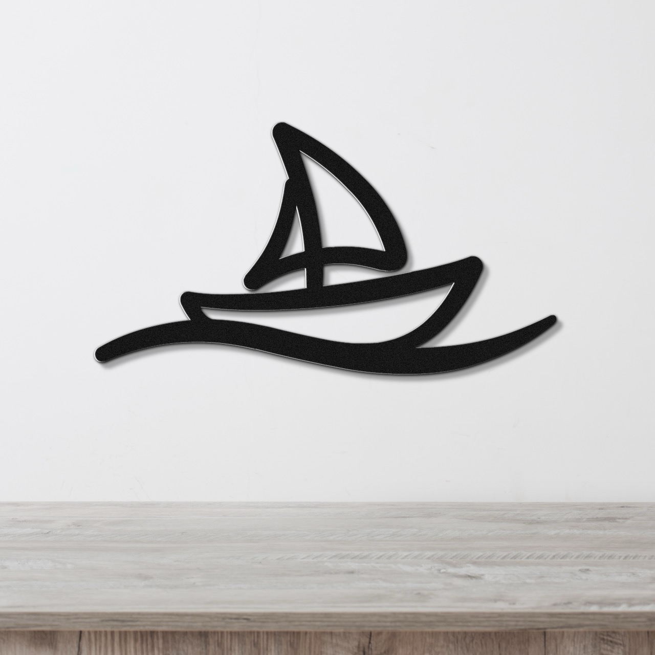 Sailboat Metal Wall Art