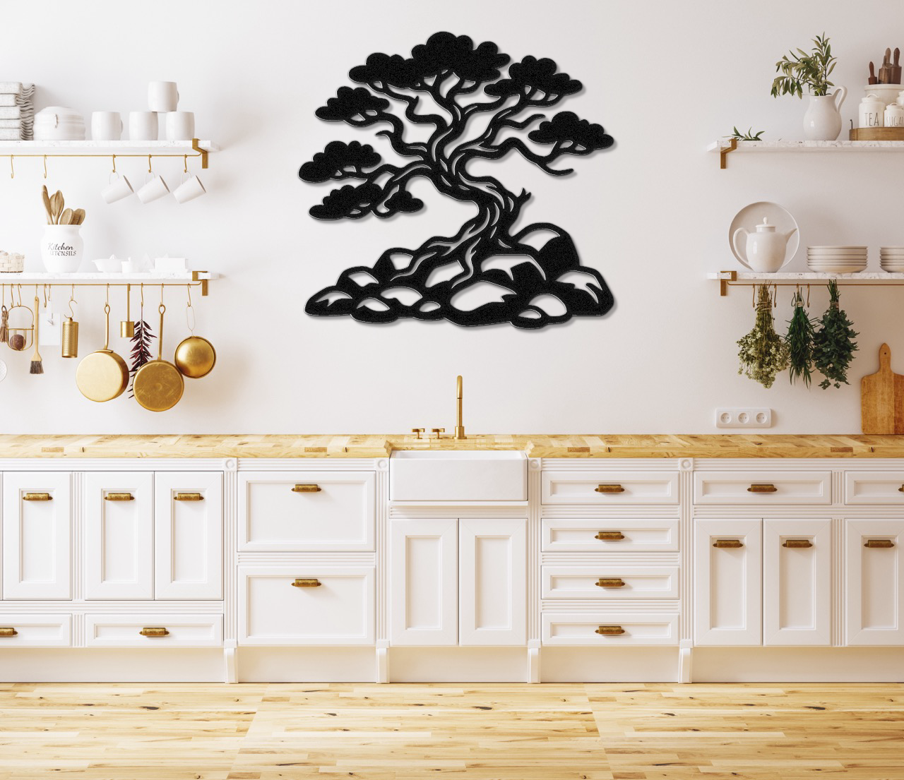 Juniper Tree Metal Wall Art