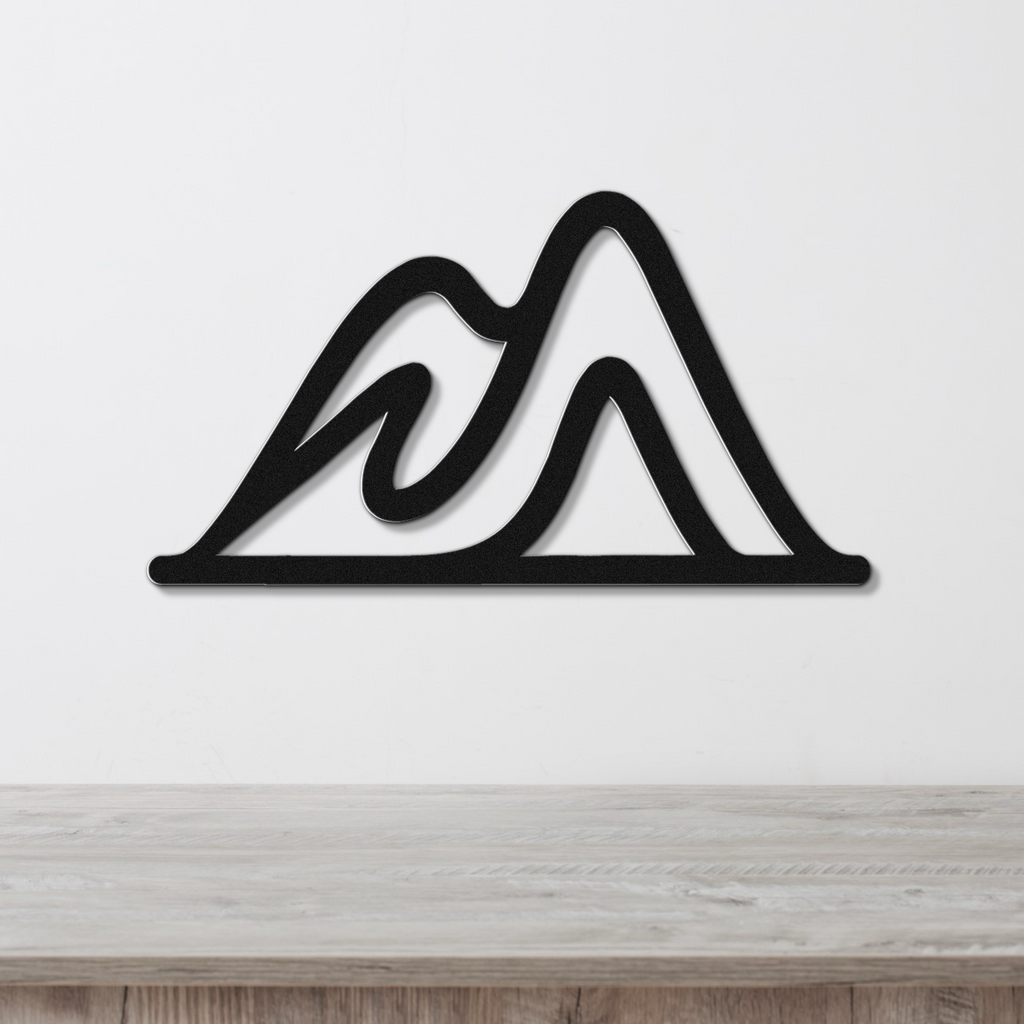 Mountains Metal Wall Art
