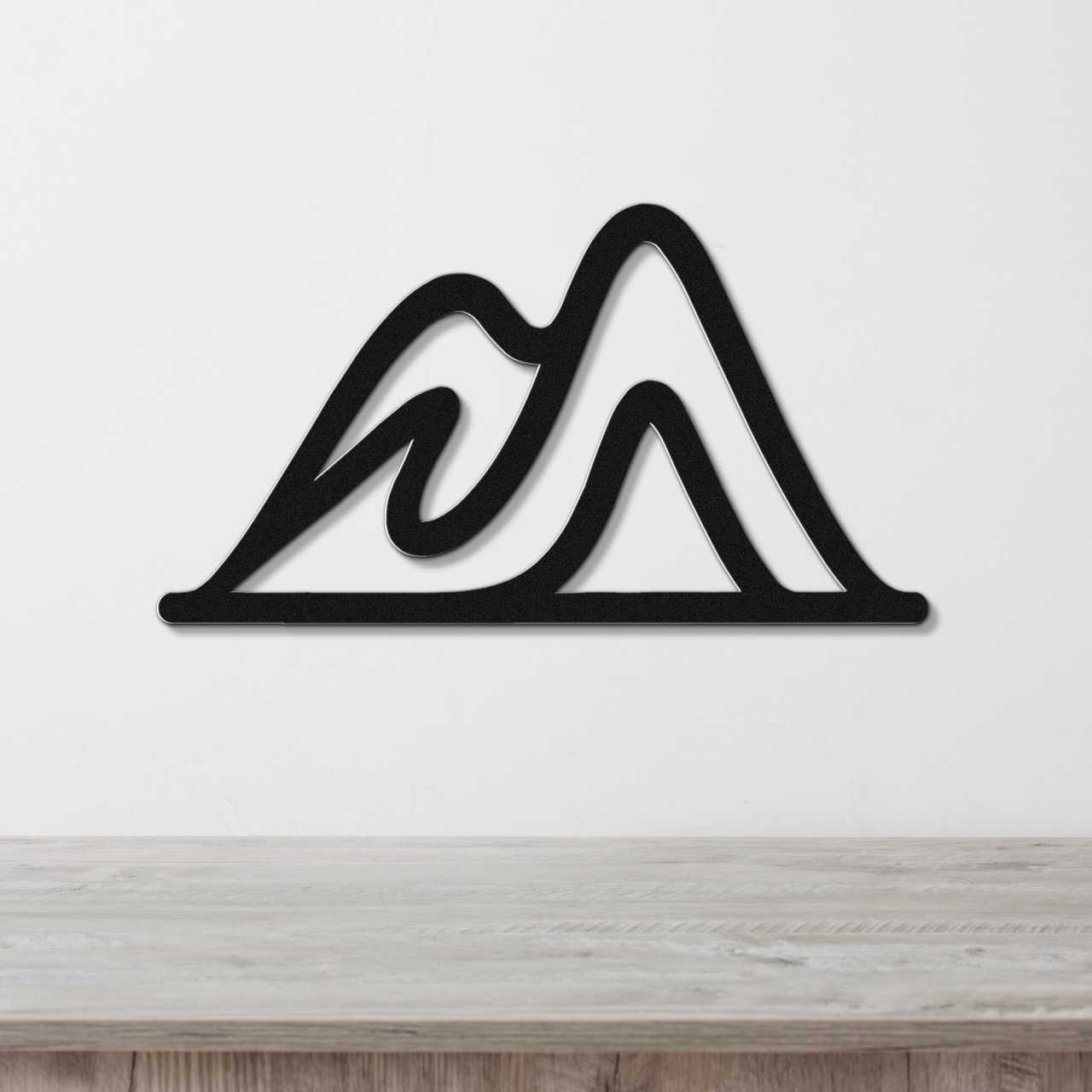 Mountains Metal Wall Art