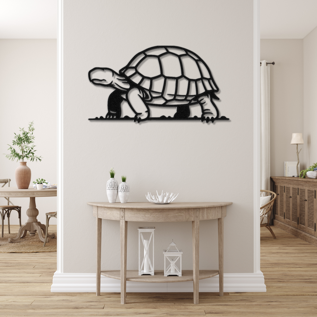 Tortoise Metal Wall Art