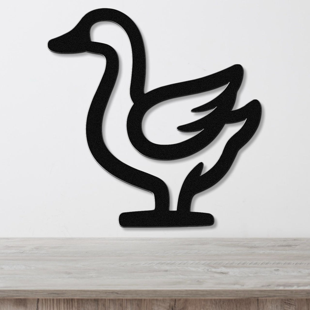 Goose Metal Wall Art