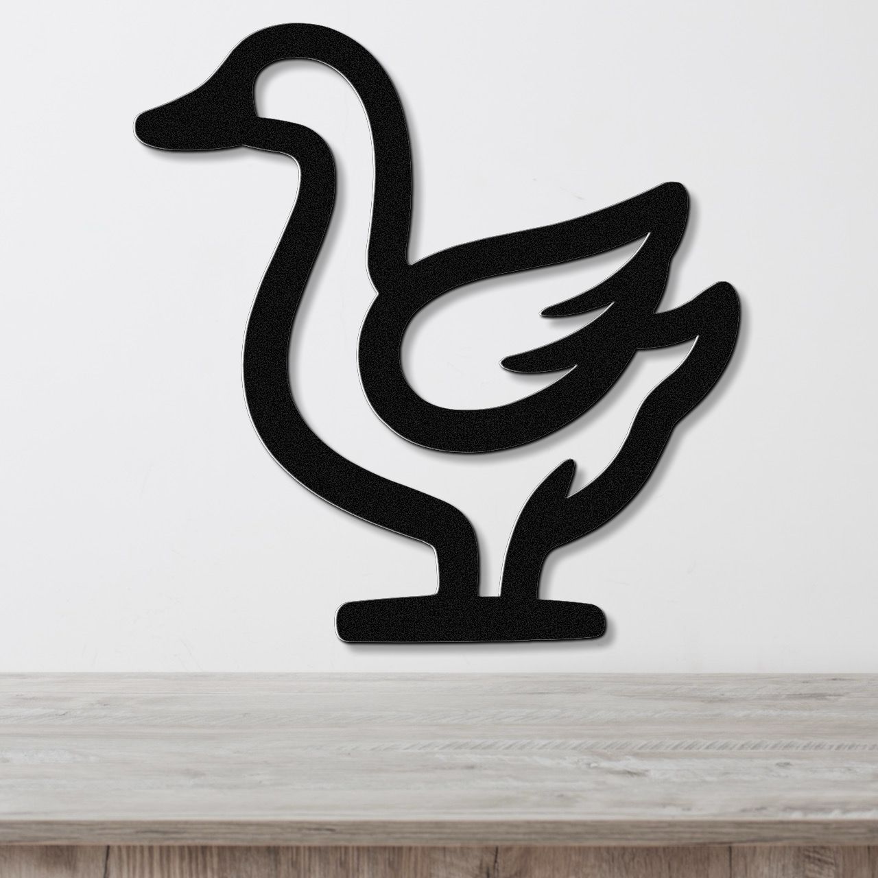 Goose Metal Wall Art