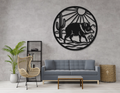 Javelina Metal Wall Art