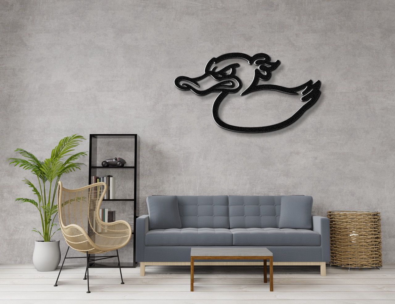 Duck Metal Wall Art