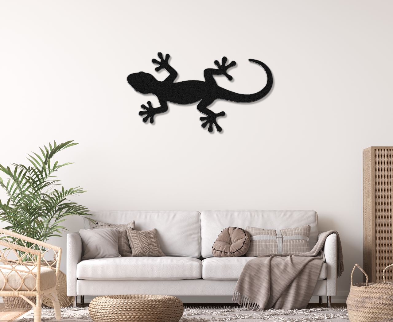 Lizard Metal Wall Art