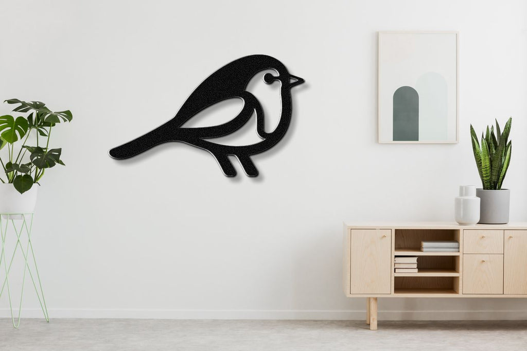 Robin Metal Wall Art