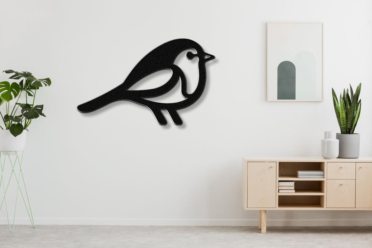Robin Metal Wall Art