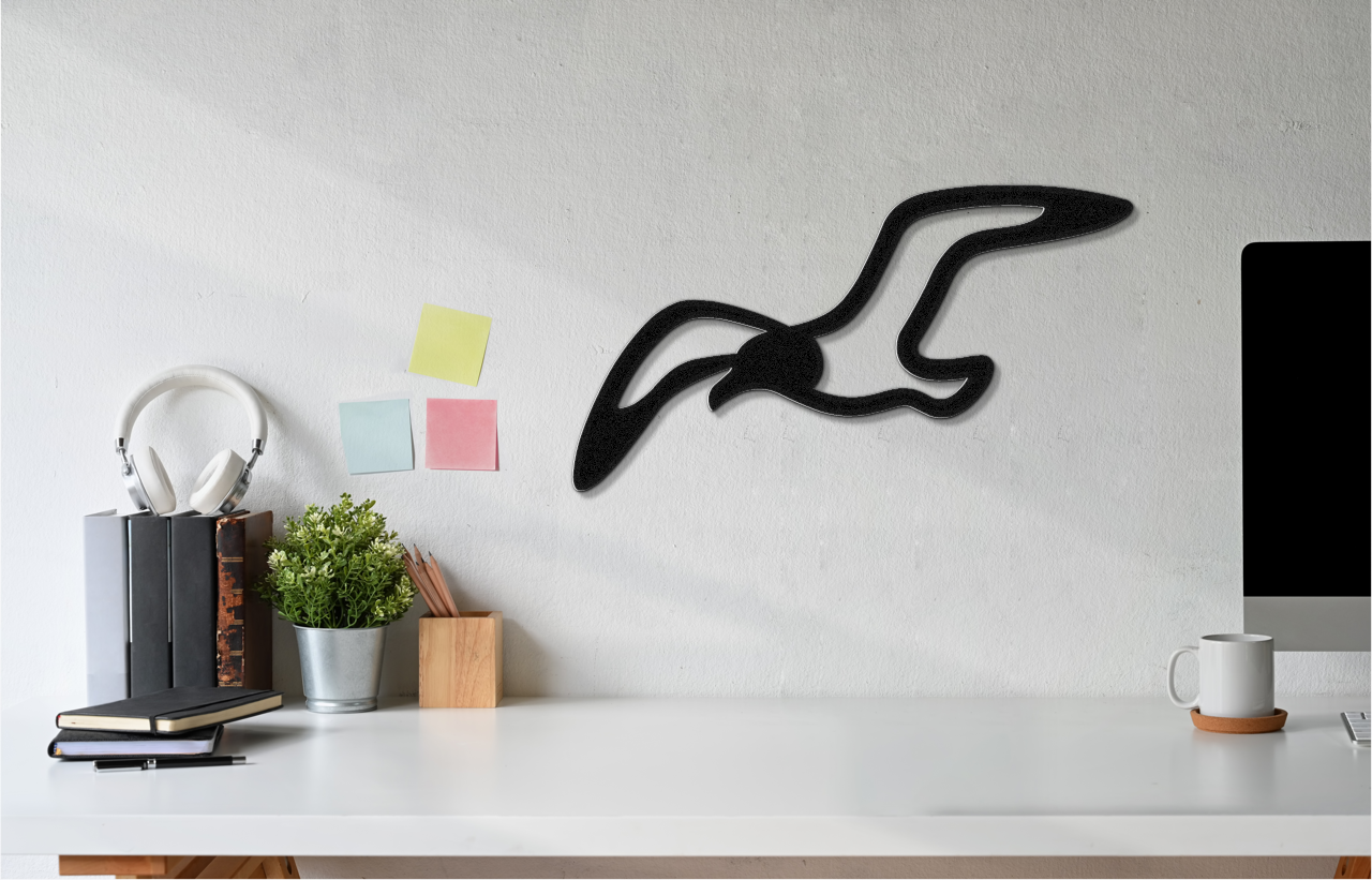 Seagull Metal Wall Art