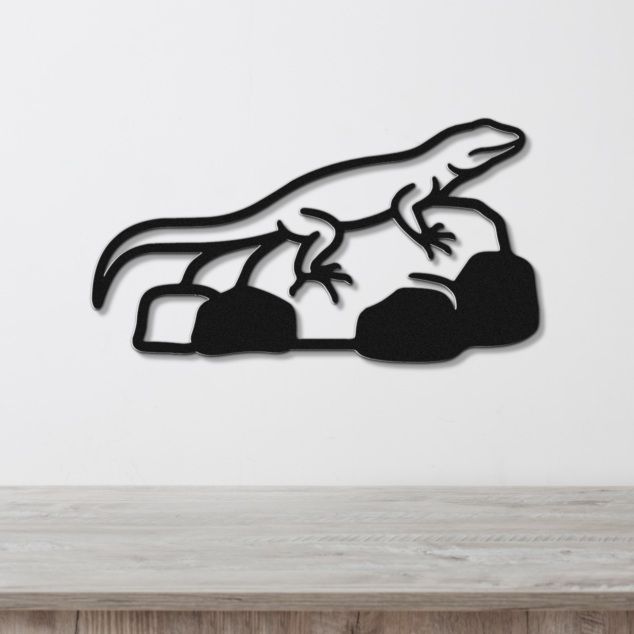 Lizard Metal Wall Art
