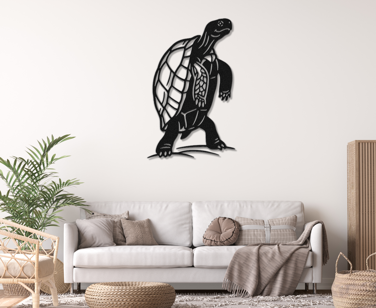 Tortoise Metal Wall Art