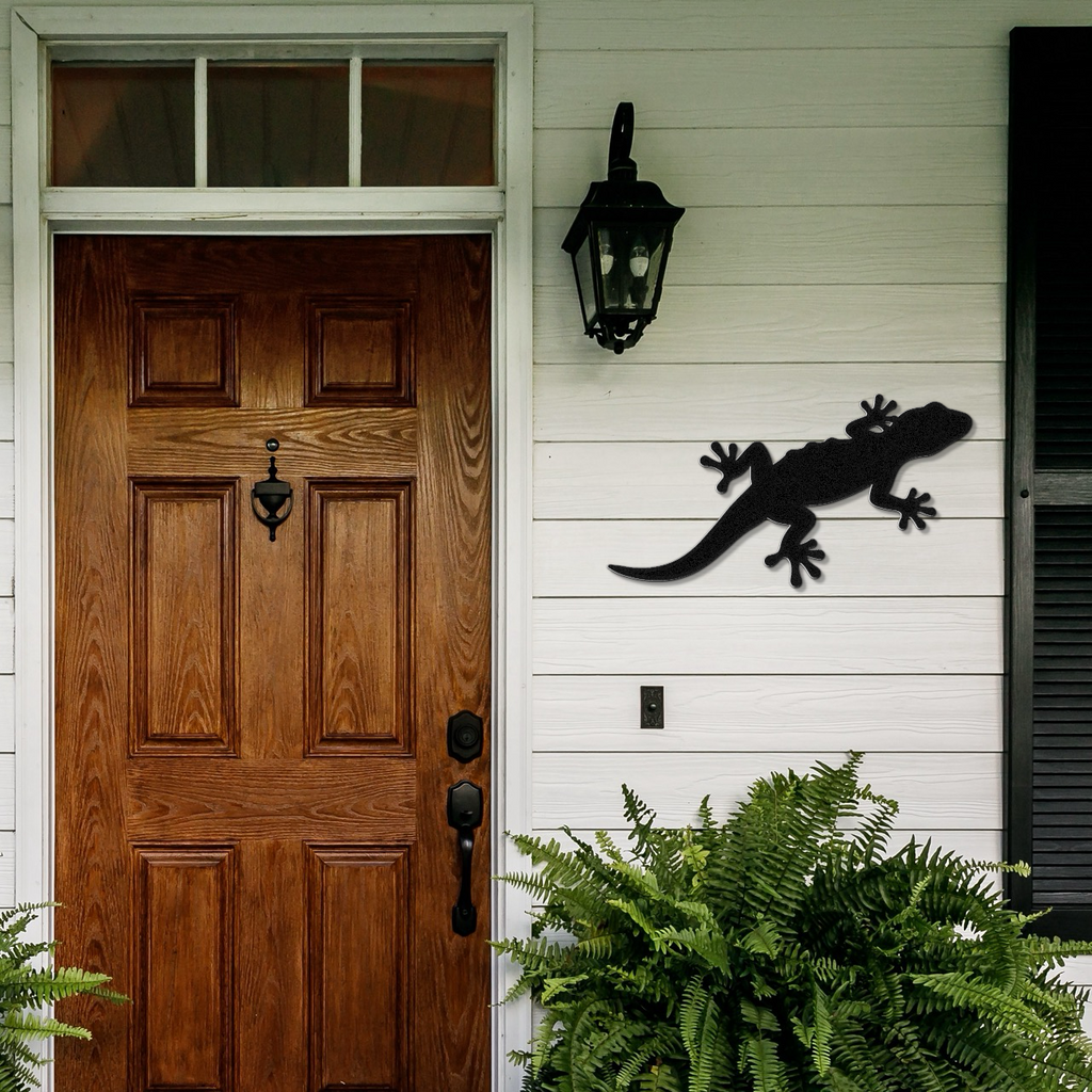 Lizard Metal Wall Art
