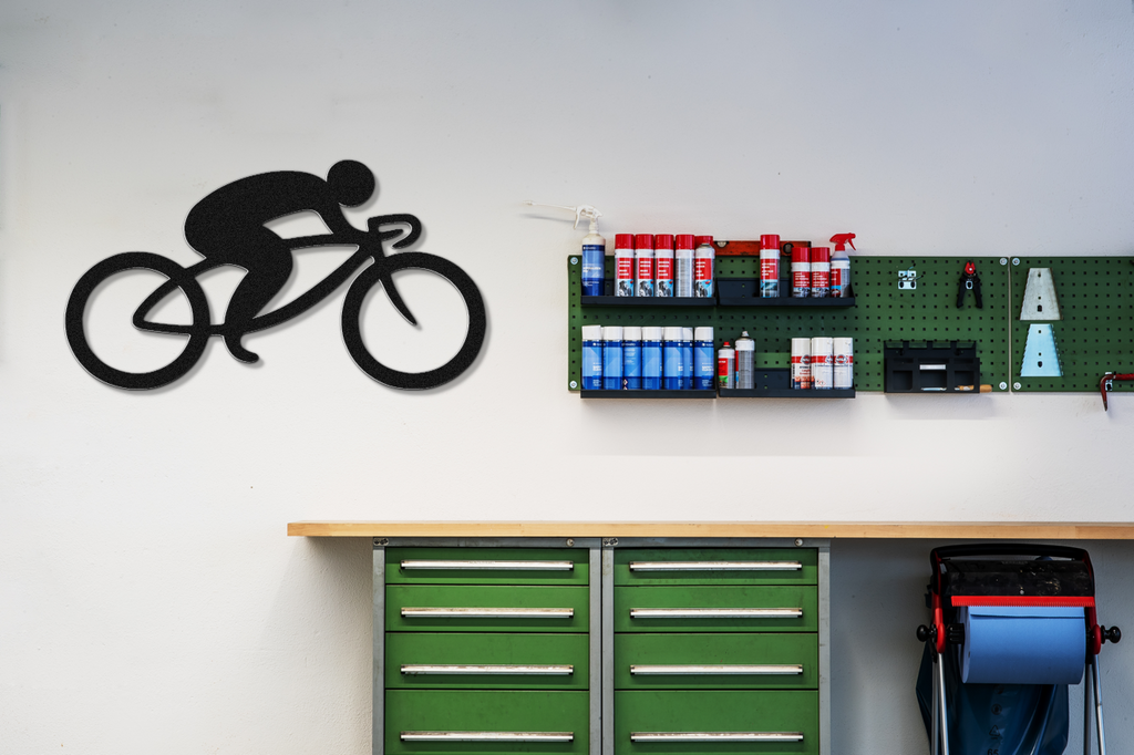 Cycling Metal Wall Art