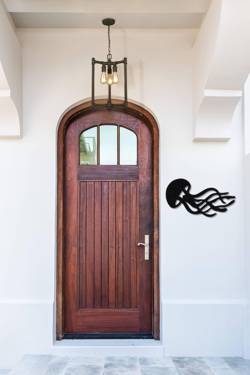 Jellyfish Metal Wall Art